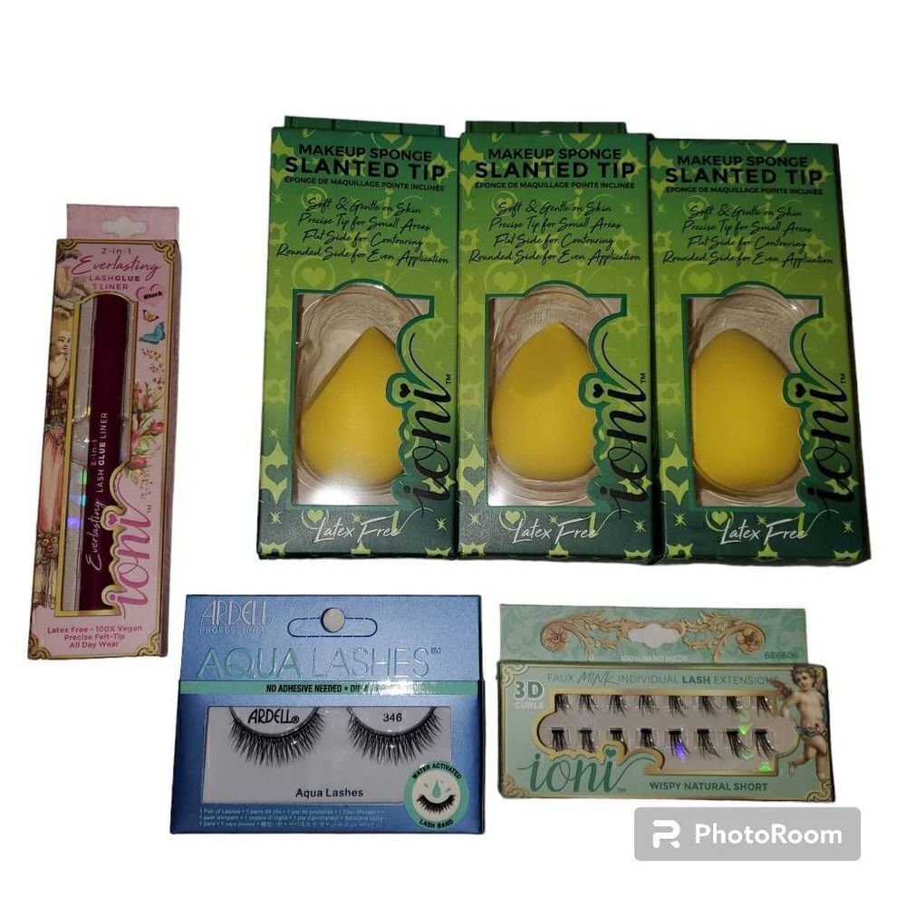 NWT Ioni False Eyelash Glue Sponge Lot